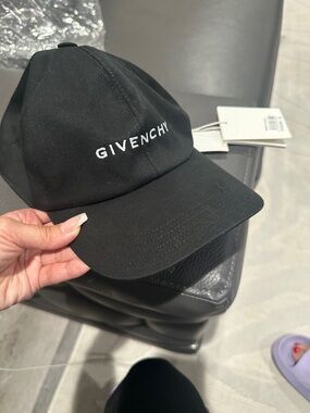 Givenchy Black Baseball Hat